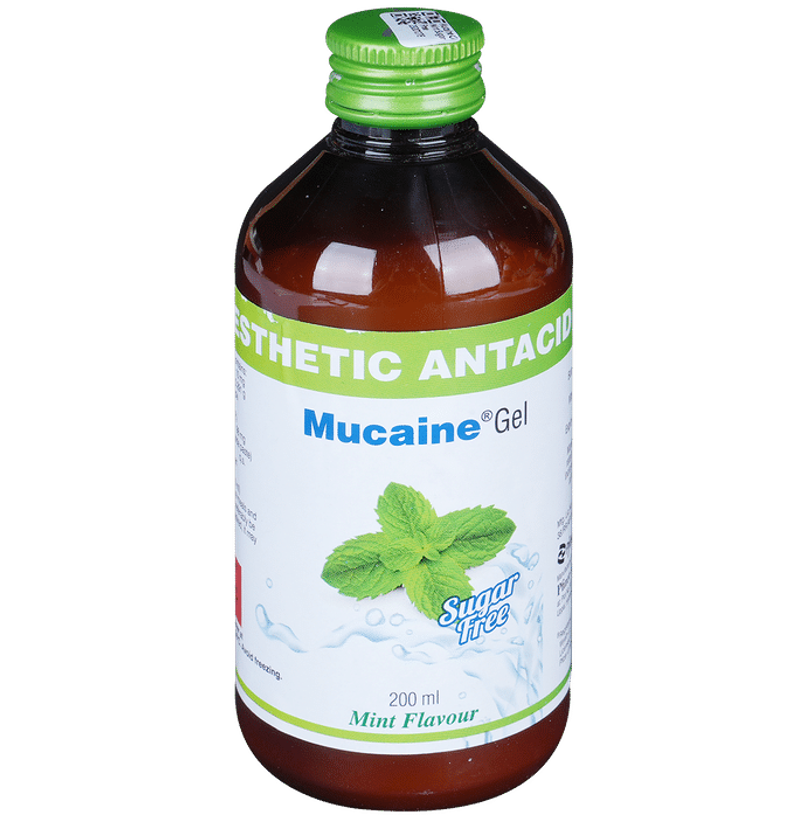 Mucaine Mint Flavour Sugar Free Gel 