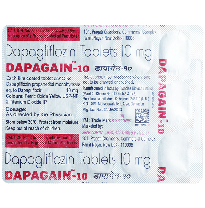 Dapagain-10 Tablet