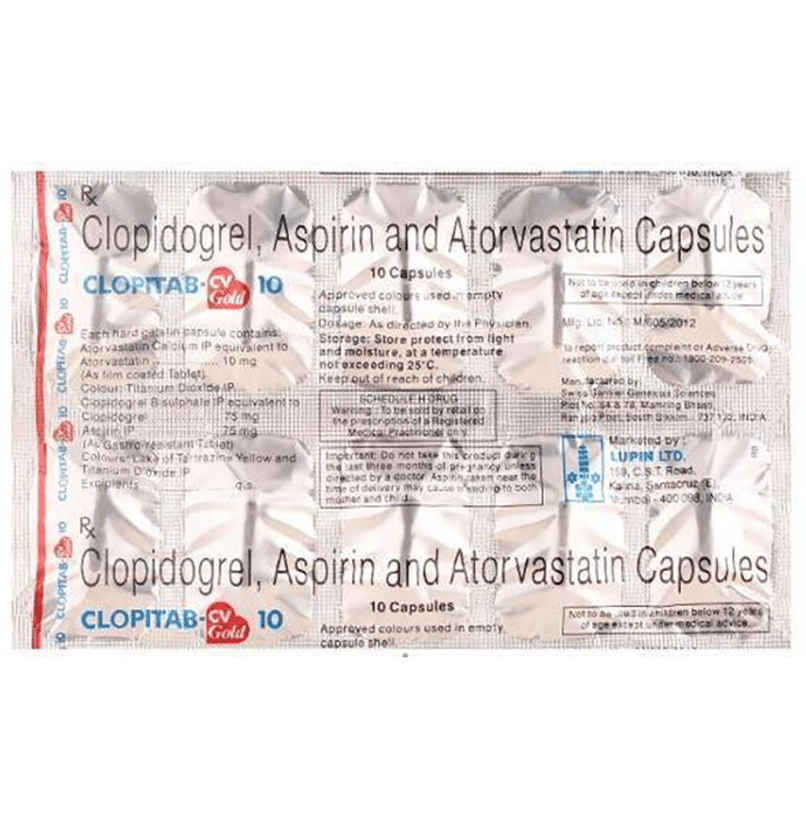 Clopitab-CV Gold 10 Capsule