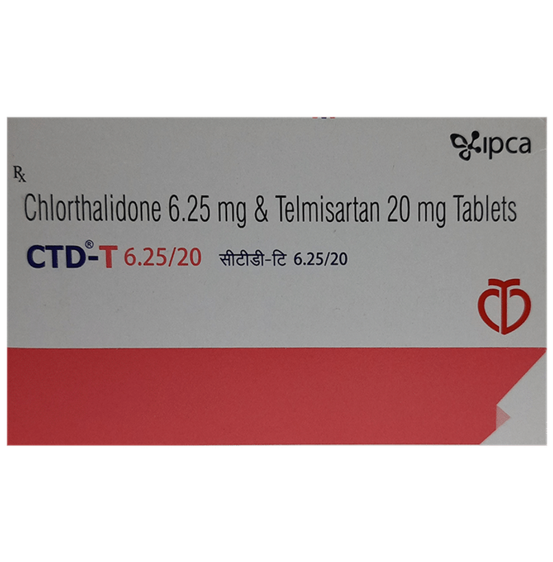 CTD-T 6.25/20 Tablet