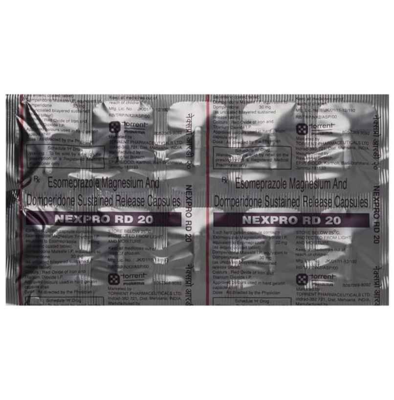 Nexpro RD 20 Capsule SR