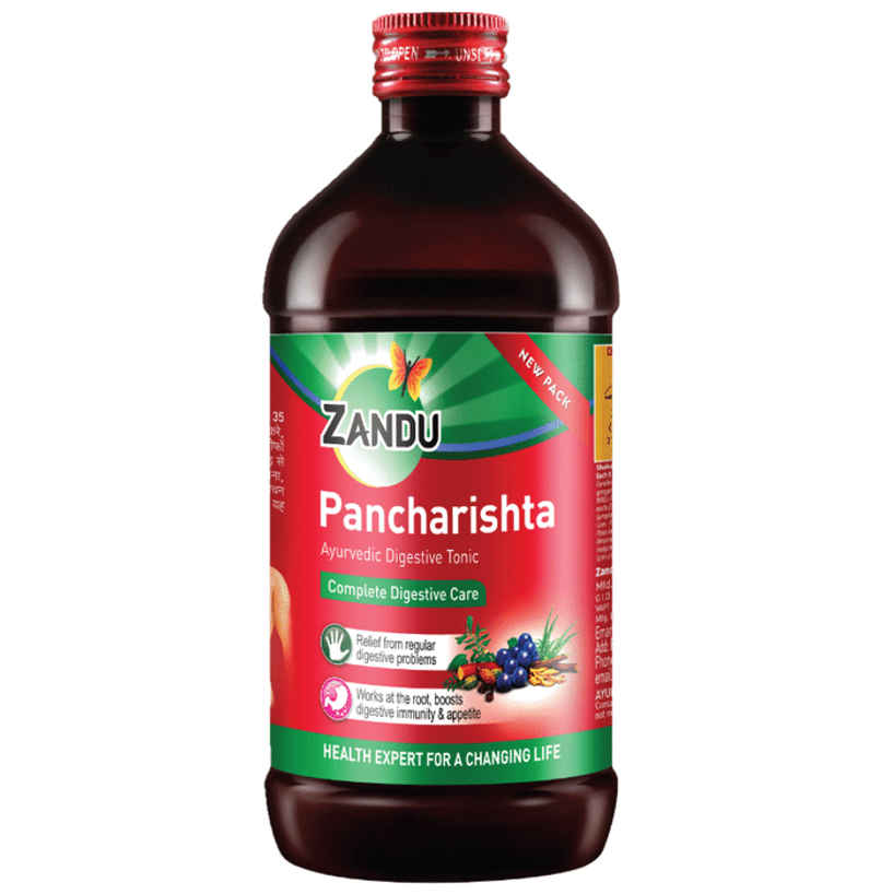 Zandu Pancharishta Ayurvedic Digestive Syrup