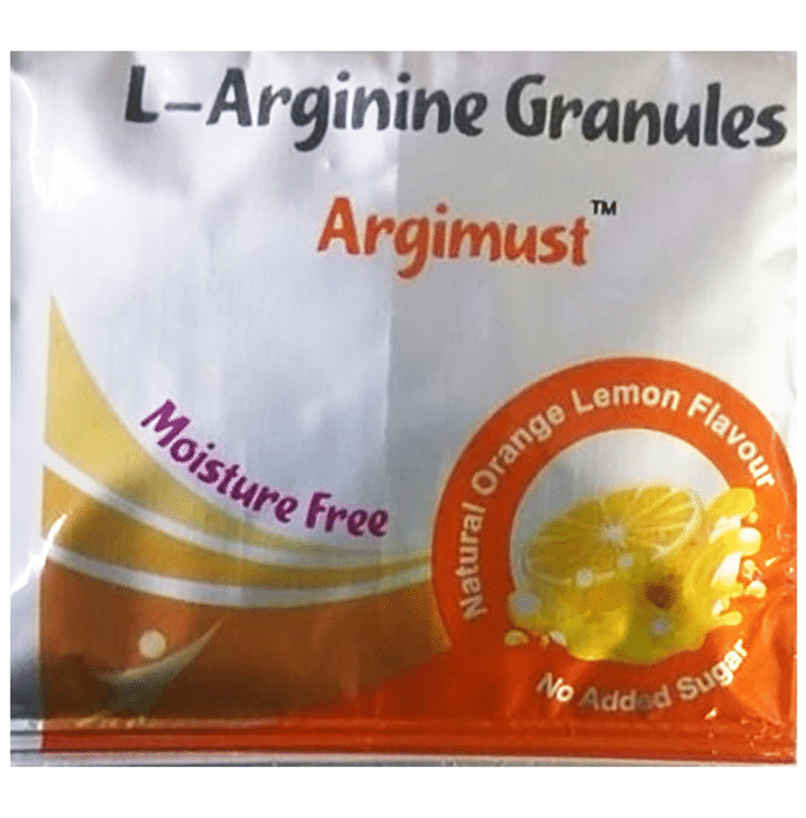Argimust Natural Orange Lemon Flavour Sugar Free Sachet Argimust Natural Orange Lemon Flavour Sugar Free Sachet