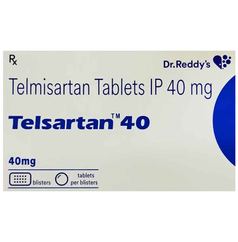Telsartan 40mg Tablet Telsartan 40mg Tablet