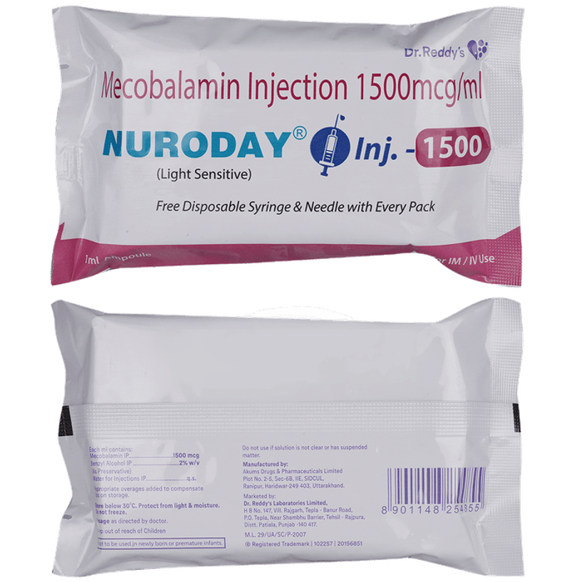 Nuroday 1500 Injection