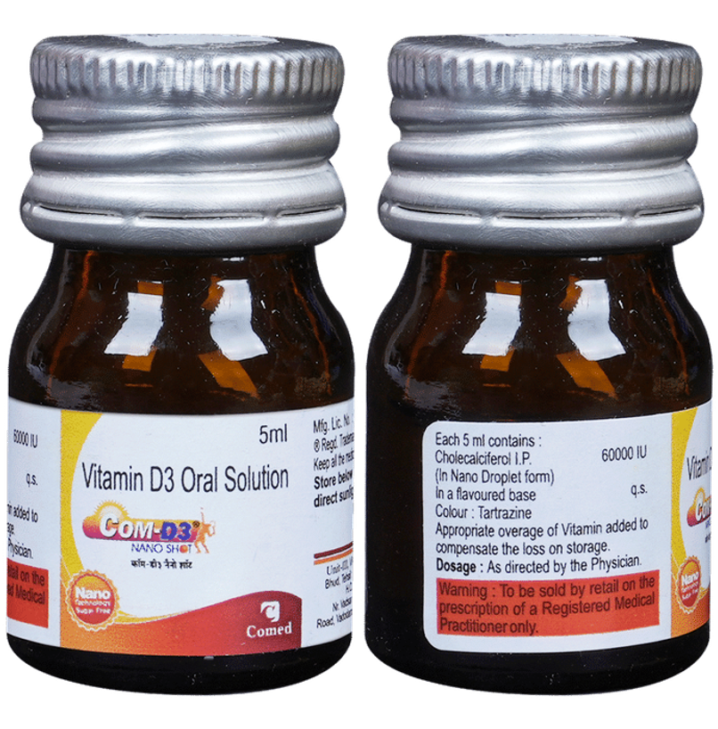 Com-D3 Nano Shot Sugar Free Oral Solution