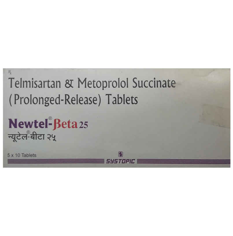 Newtel-Beta 25 Tablet PR