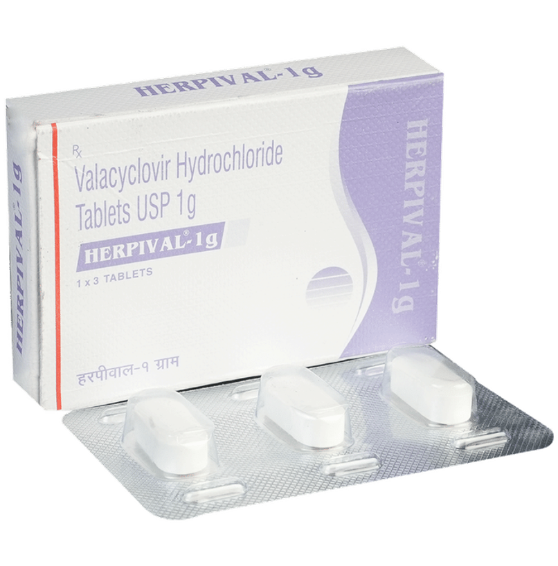 Herpival-1g Tablet