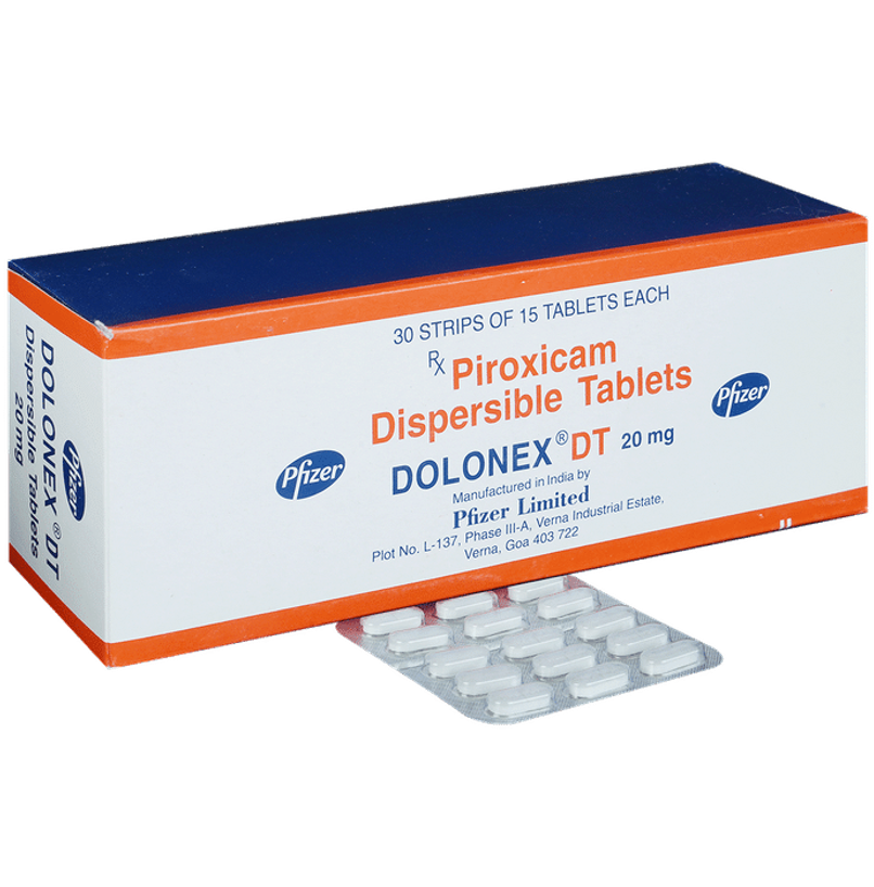 Dolonex DT 20 mg Tablet Dolonex DT 20 mg Tablet