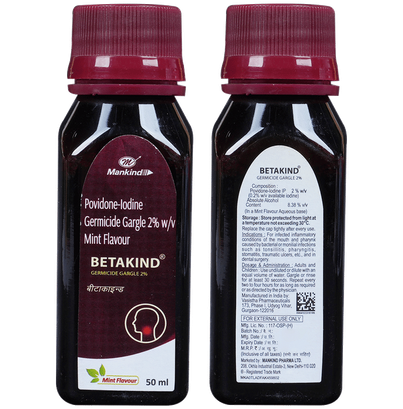 Betakind Germicide Mint Flavour Gargle