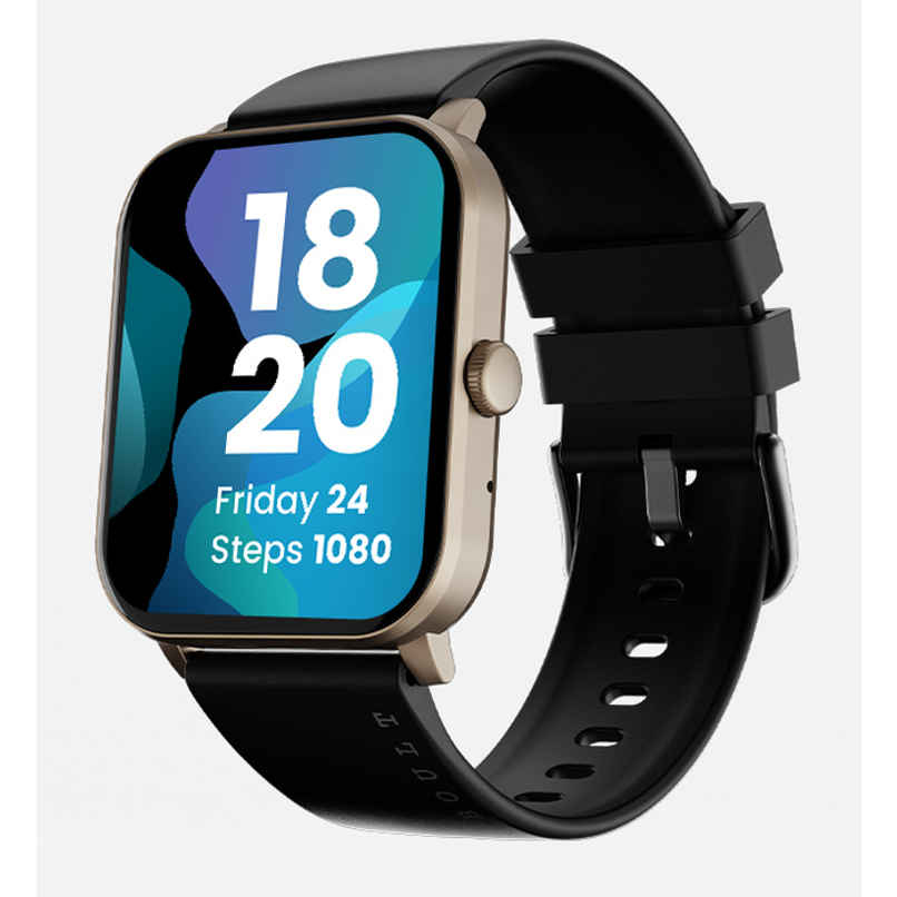 GOBOULT (Formerly Boult) Drift Bt Calling 1.69" HD , Health Monitoring Smartwatch | Sand Black