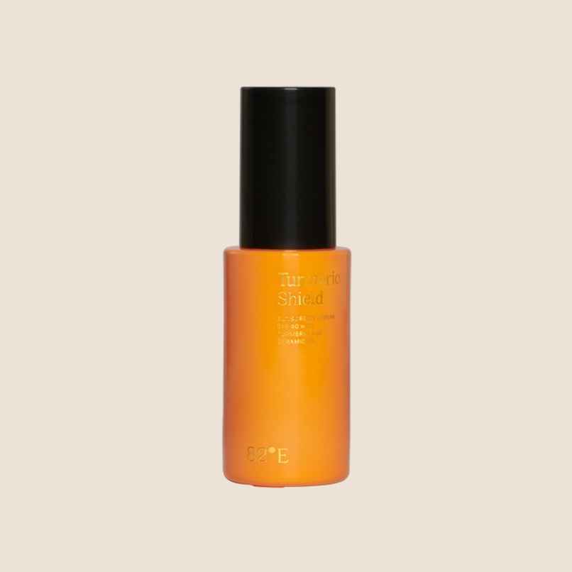 82 E by Deepika Padukone Turmeric Shield Sunscreen Serum SPF 40 PA+++ with Turmeric and Ceramides 82 E by Deepika Padukone Turmeric Shield Sunscreen Serum SPF 40 PA+++ with Turmeric and Ceramides
