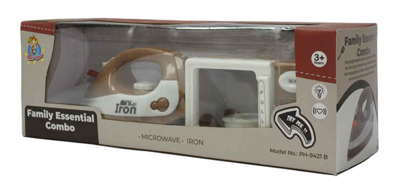 Anz Toy Brown Microwave & Iron Ph 9421
