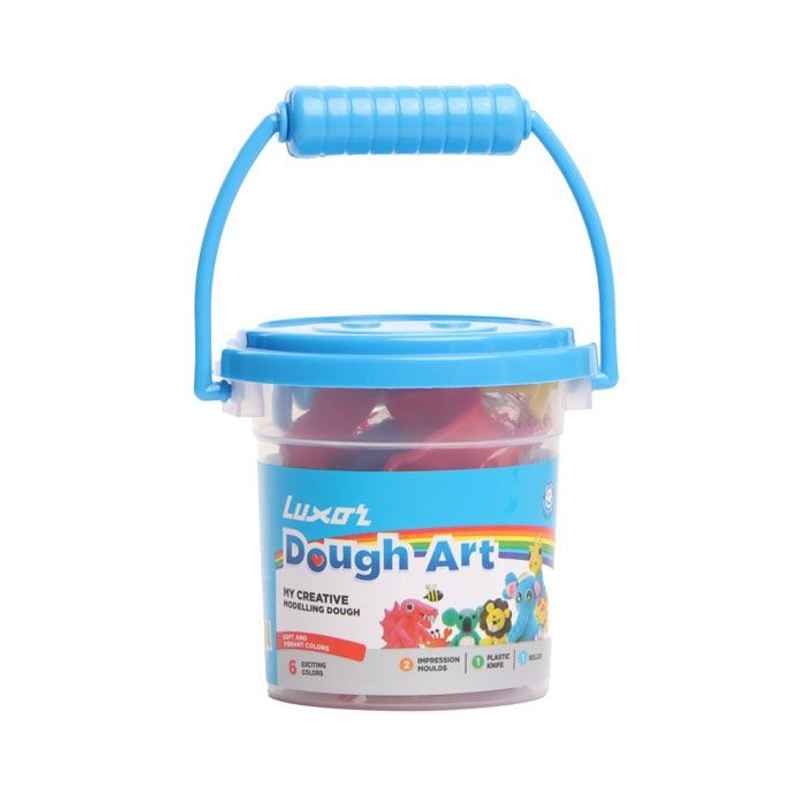 Luxor Modeling Dough 78 Grams of 6 Assorted colours