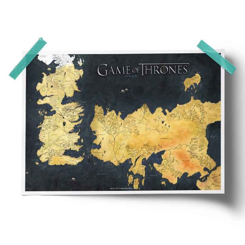 House Of Festivals Westeros - Game Of Thrones Official Poster House Of Festivals Westeros - Game Of Thrones Official Poster