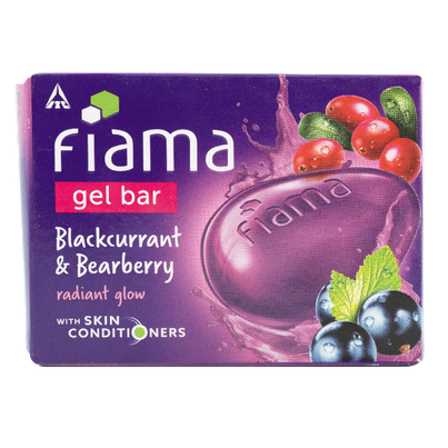 Fiama Gel Bathing Bar - Bearberry & Blackcurrant 