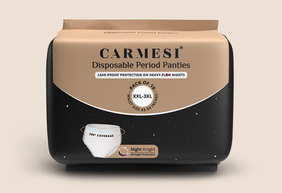 Carmesi Disposable Period Panties | All Night Protection | XXL-3XL