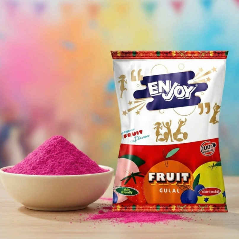 Fruit Holi Gulal | Assorted | Enjoy (Color and Print May Vary) Fruit Holi Gulal | Assorted | Enjoy (Color and Print May Vary)