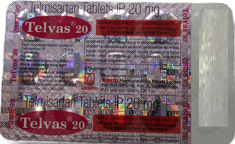 Telvas 20 Tablet Telvas 20 Tablet