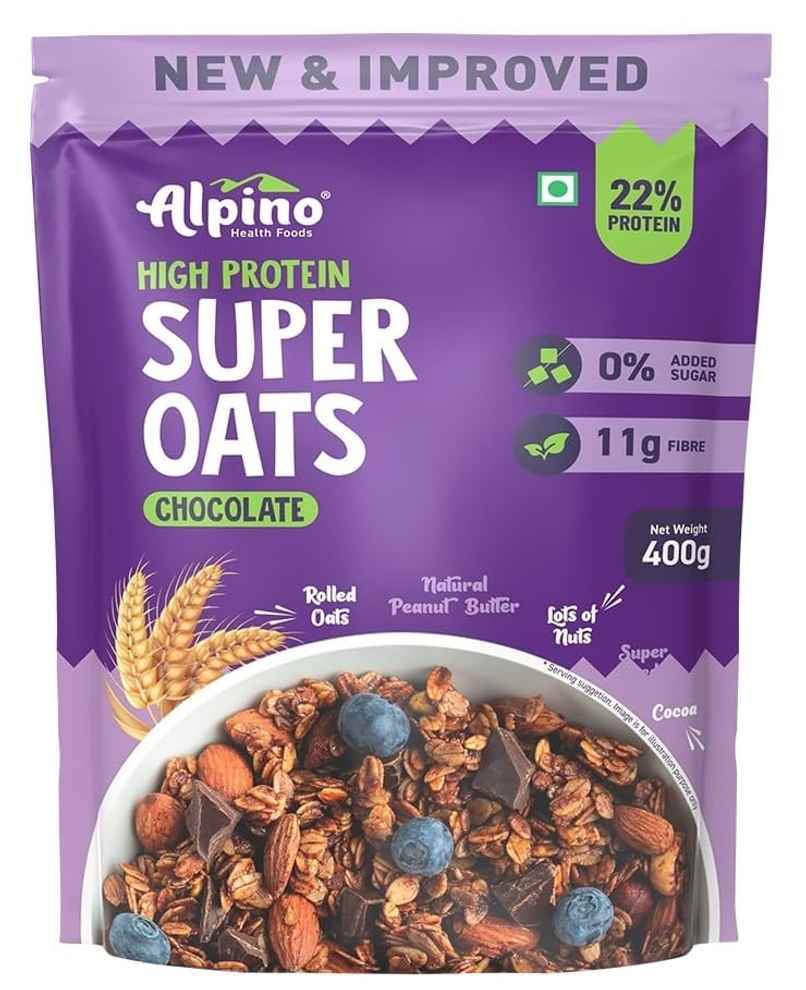Alpino Peanut Butter Super Oats Chocolate