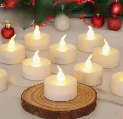DesiDiya Acrylic LED Tea Light Candles