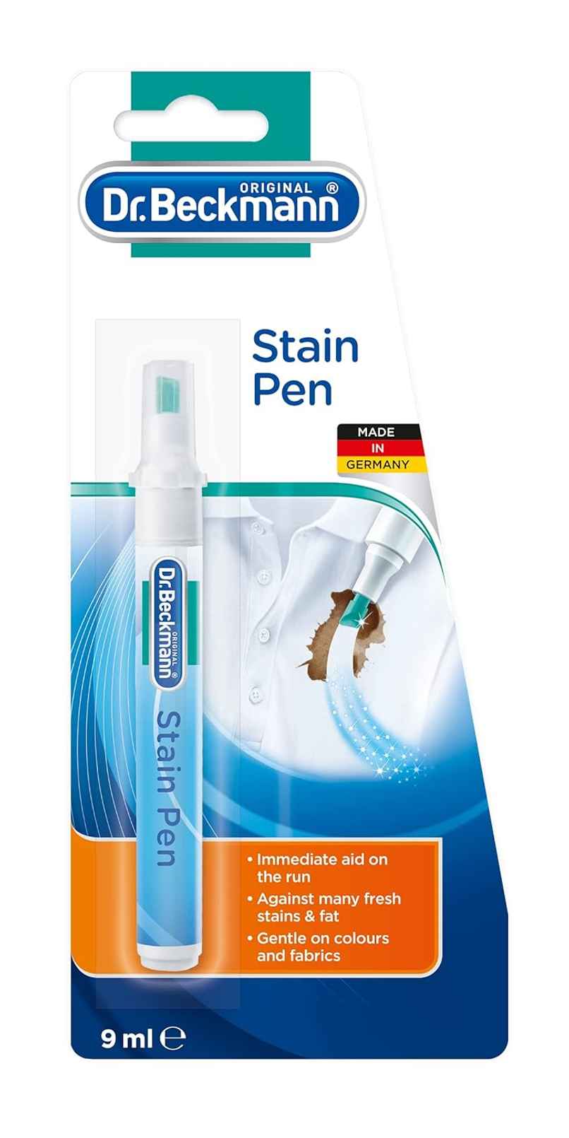 Dr. Beckmann Stain Pen Stain Remover For Clothes | Travel Friendly Dr. Beckmann Stain Pen Stain Remover For Clothes | Travel Friendly