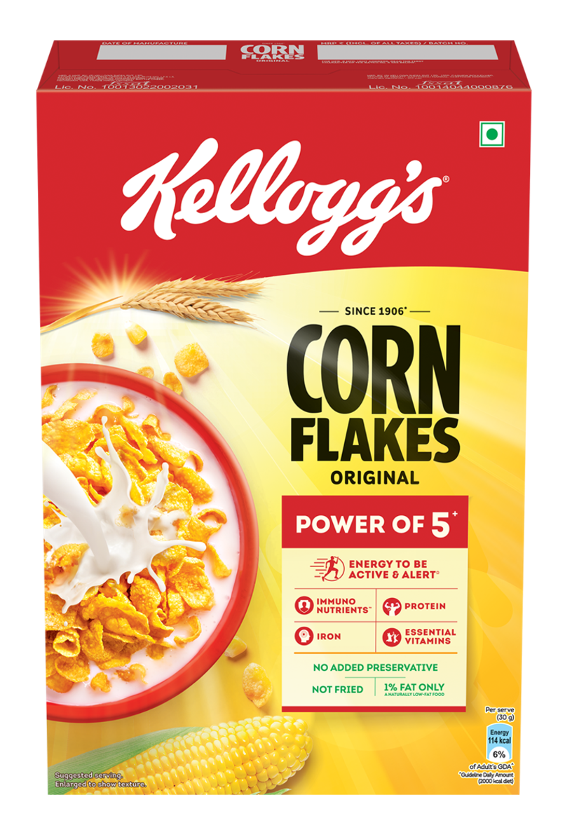 Kellogg's Corn Flakes Power of 5 (Super Saver PacK) Kellogg's Corn Flakes Power of 5 (Super Saver PacK)