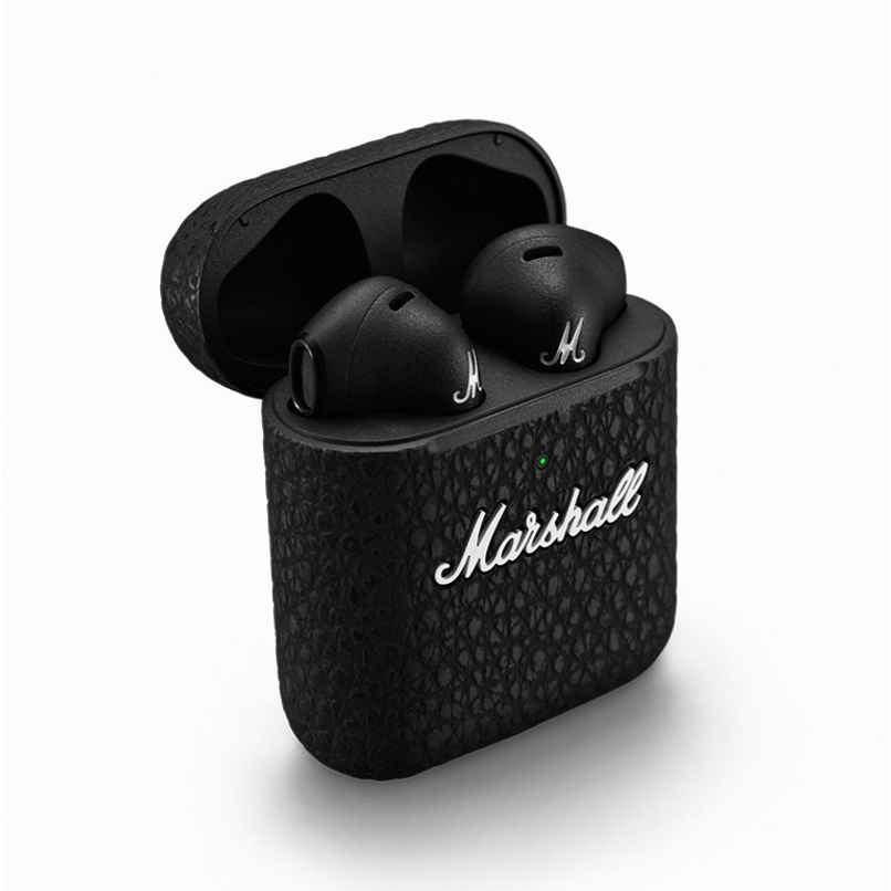 Marshall Minor lll Bluetooth Truly Wireless ln-Ear Earbuds Wlth Mic, Black Marshall Minor lll Bluetooth Truly Wireless ln-Ear Earbuds Wlth Mic, Black