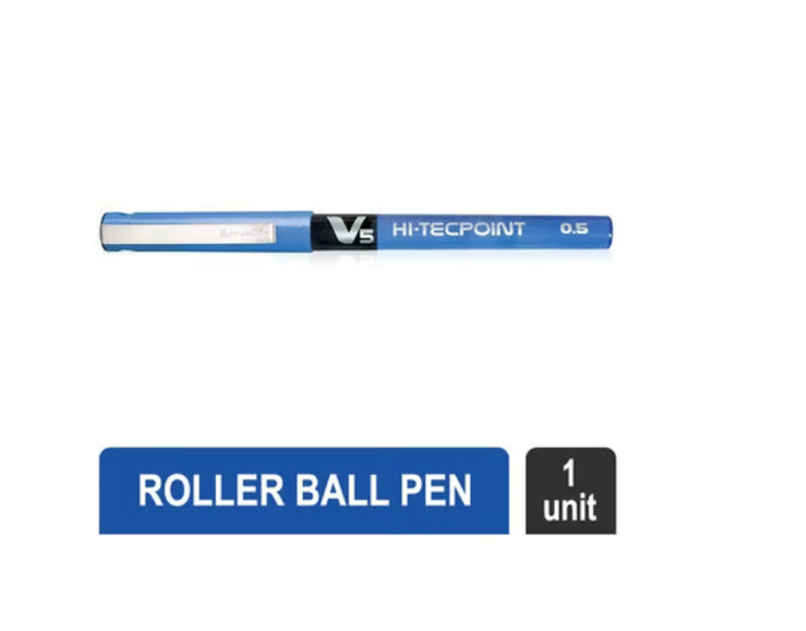 Pilot V5 Roller Pen (Blue) 1 Unit Pilot V5 Roller Pen (Blue) 1 Unit