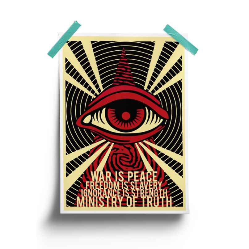 House Of Festivals 1984 - Minitrue - Poster