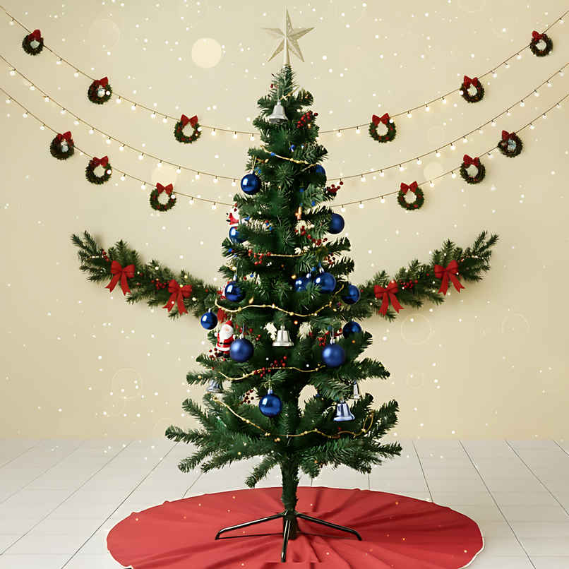 Artificial Christmas Tree | 5 ft | Ideal for Home, Office & Party Decor | Special You