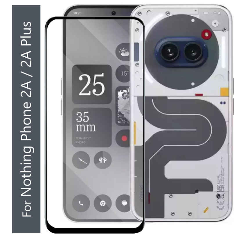 Kwine Case Nothing Phone 2A / 2A Plus Tempered Glass Screen Protector