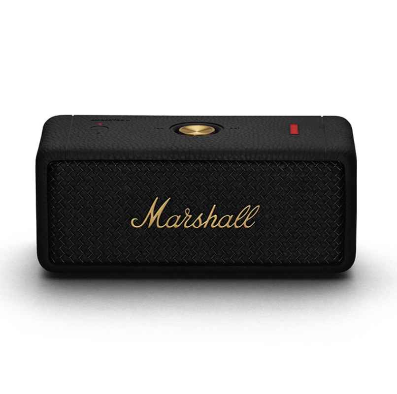 Marshall Emberton II 20 W Wireless Bluetooth Portable Outdoor Speaker - Black & Brass