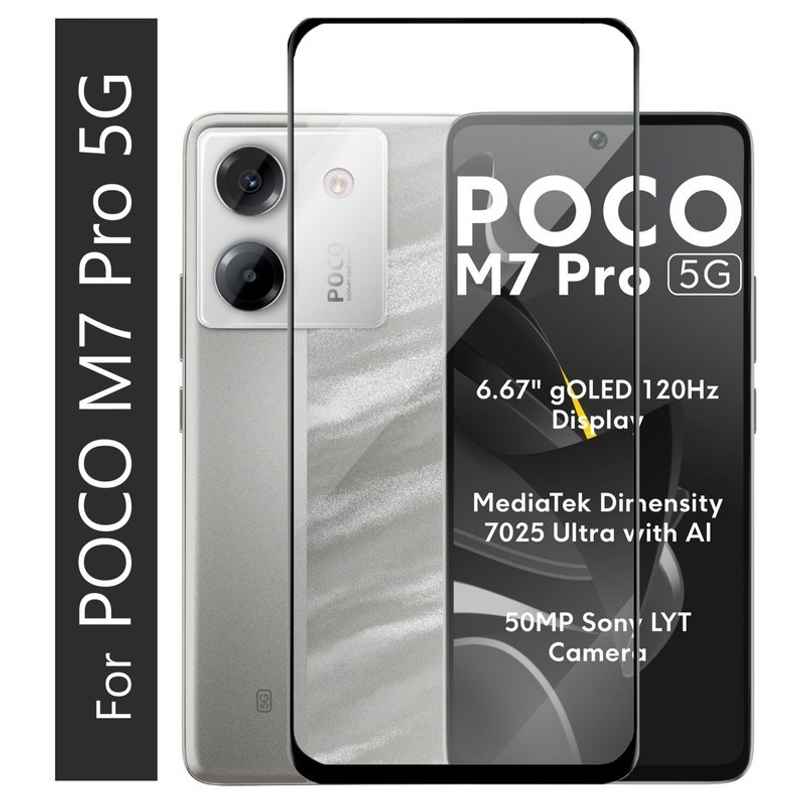 Kwine Case Poco M7 Pro 5G Tempered Glass Screen Protector Kwine Case Poco M7 Pro 5G Tempered Glass Screen Protector