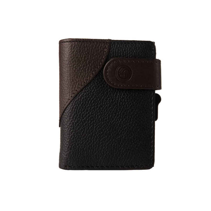 Bacca Bucci Men's Solid Genuine Leather Wallets | Black and Brown - Free Size