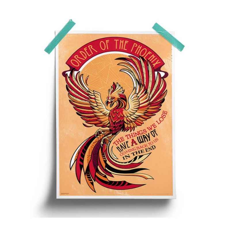 House Of Festivals Order Of The Phoenix - Harry Potter Official Poster