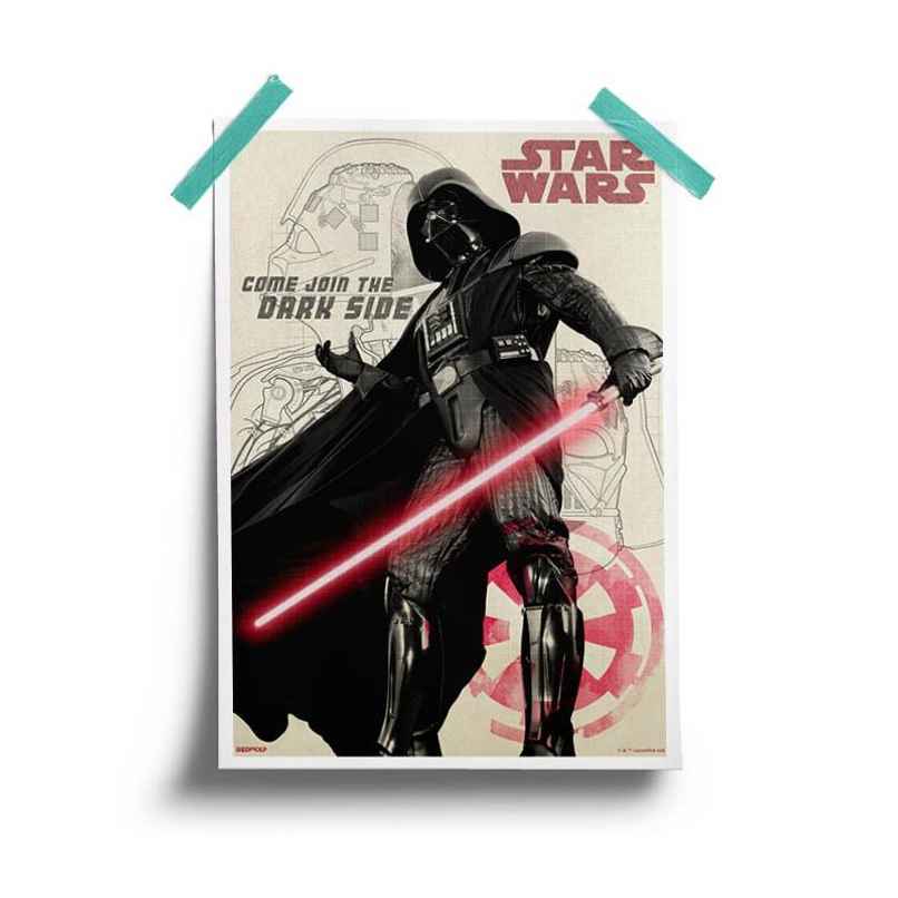 House Of Festivals Join The Dark Side - Star Wars Official Poster