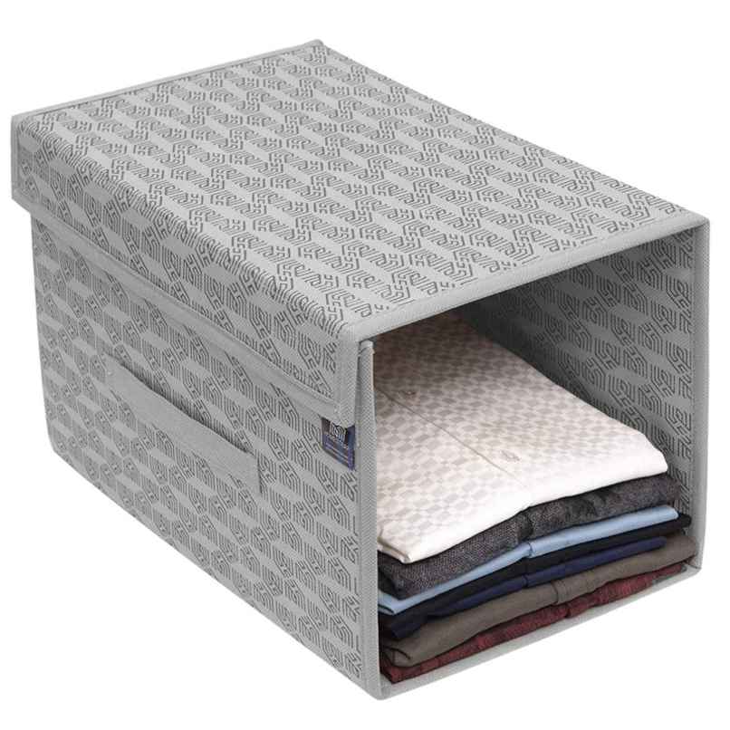 Homestrap Shirt Stacker With Lid - Grey Homestrap Shirt Stacker With Lid - Grey