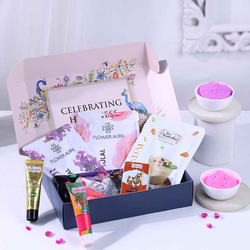 The Ultimate Holi Celebration Hamper | FlowerAura The Ultimate Holi Celebration Hamper | FlowerAura