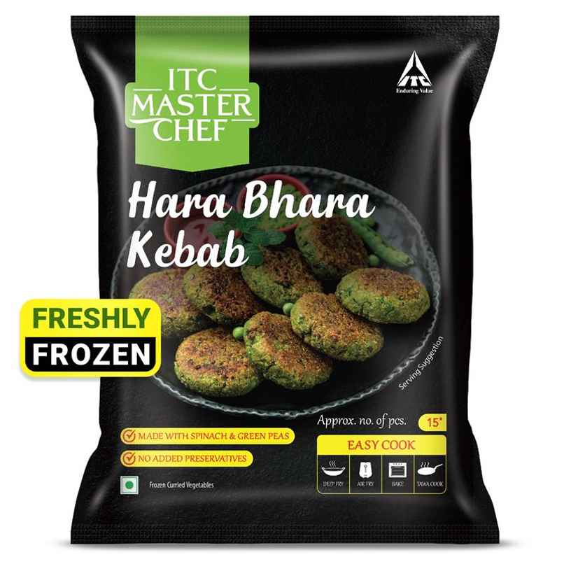 ITC Master Chef Hara Bhara Kebab | No Added Preservatives | Tawa Cook