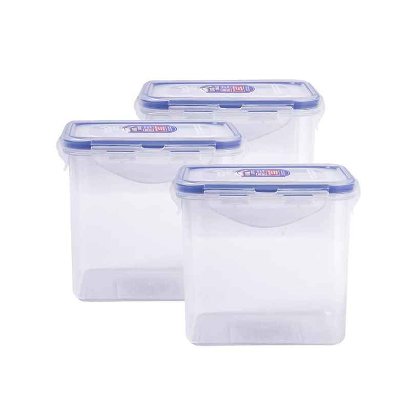 LocknLock HPL808 Classic Plastic Airtight Food Storage Container | Transparent - 850 ml LocknLock HPL808 Classic Plastic Airtight Food Storage Container | Transparent - 850 ml
