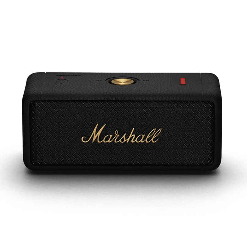 Marshall Emberton II 20 W Wireless Bluetooth Portable Outdoor Speaker - Black & Brass