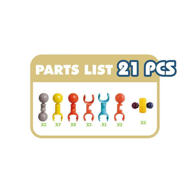 Fablue Joint Structure Magnetic Building Blocks - Educational & Learning Toy for Kids