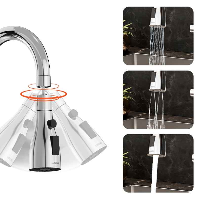 Lorazzo Tap Extension for Kitchen Sink