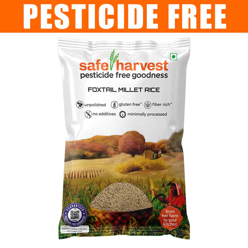 Safe Harvest Pesticide-Free Foxtail Millet Rice