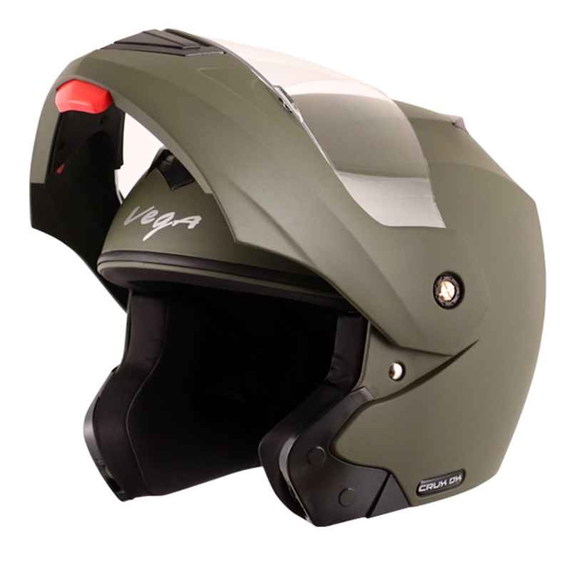 Vega Crux Dx Dull Battle Green Helmet-L