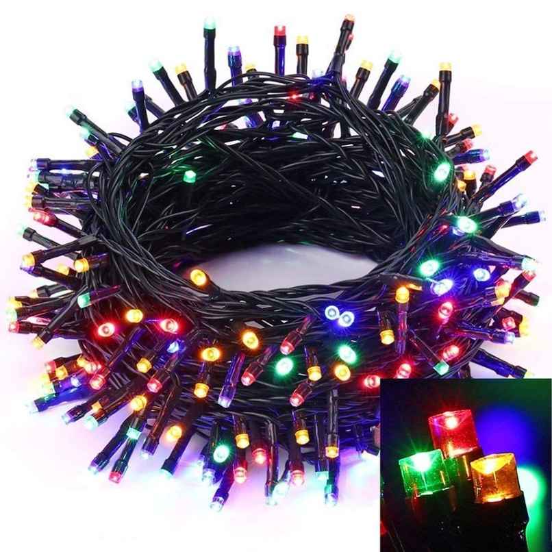 Desidiya LED Rice Light For Decoration - 12 Meters Multicolour Bright And Festive For Celebration Desidiya LED Rice Light For Decoration - 12 Meters Multicolour Bright And Festive For Celebration