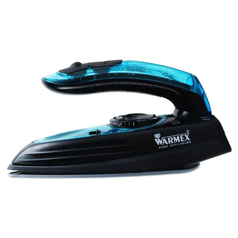 Warmex 2 In 1 Wet And Dry Travel Garment Steam Iron 1100W 2 Steam Nonstick Ceramic Soleplate