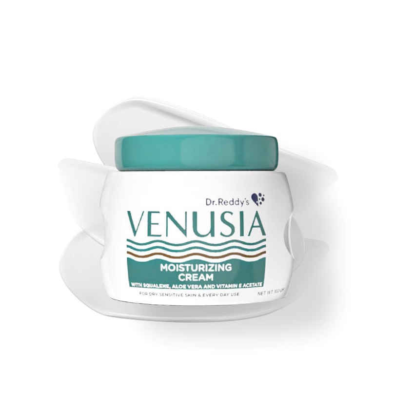 Venusia Dr Reddy's Moisturizing Cream Iibody & Face Cream With Aloe Vera Venusia Dr Reddy's Moisturizing Cream Iibody & Face Cream With Aloe Vera