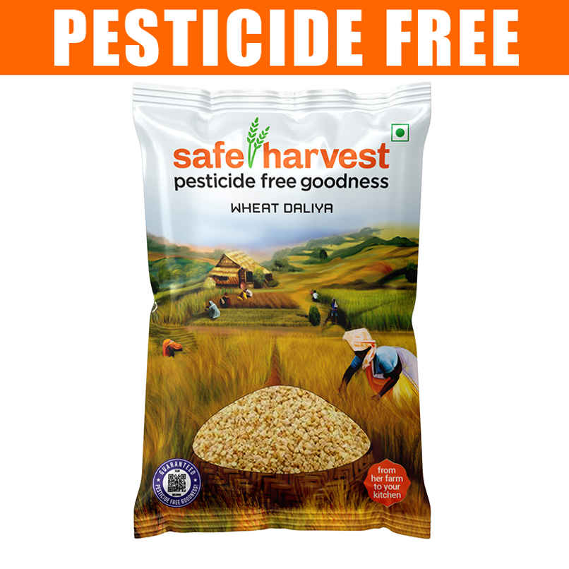 Safe Harvest Pesticide-Free Wheat Daliya